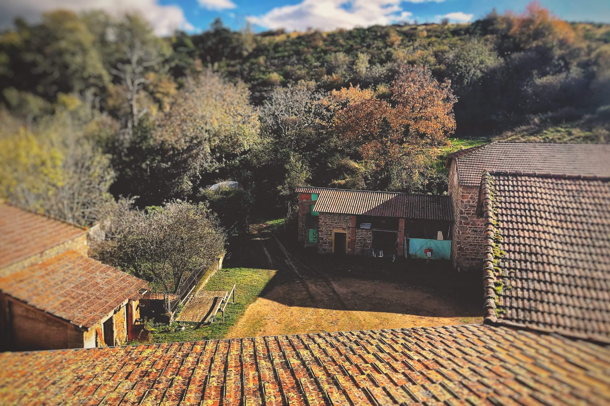 Une distillerie située dans un hameau de la Loire