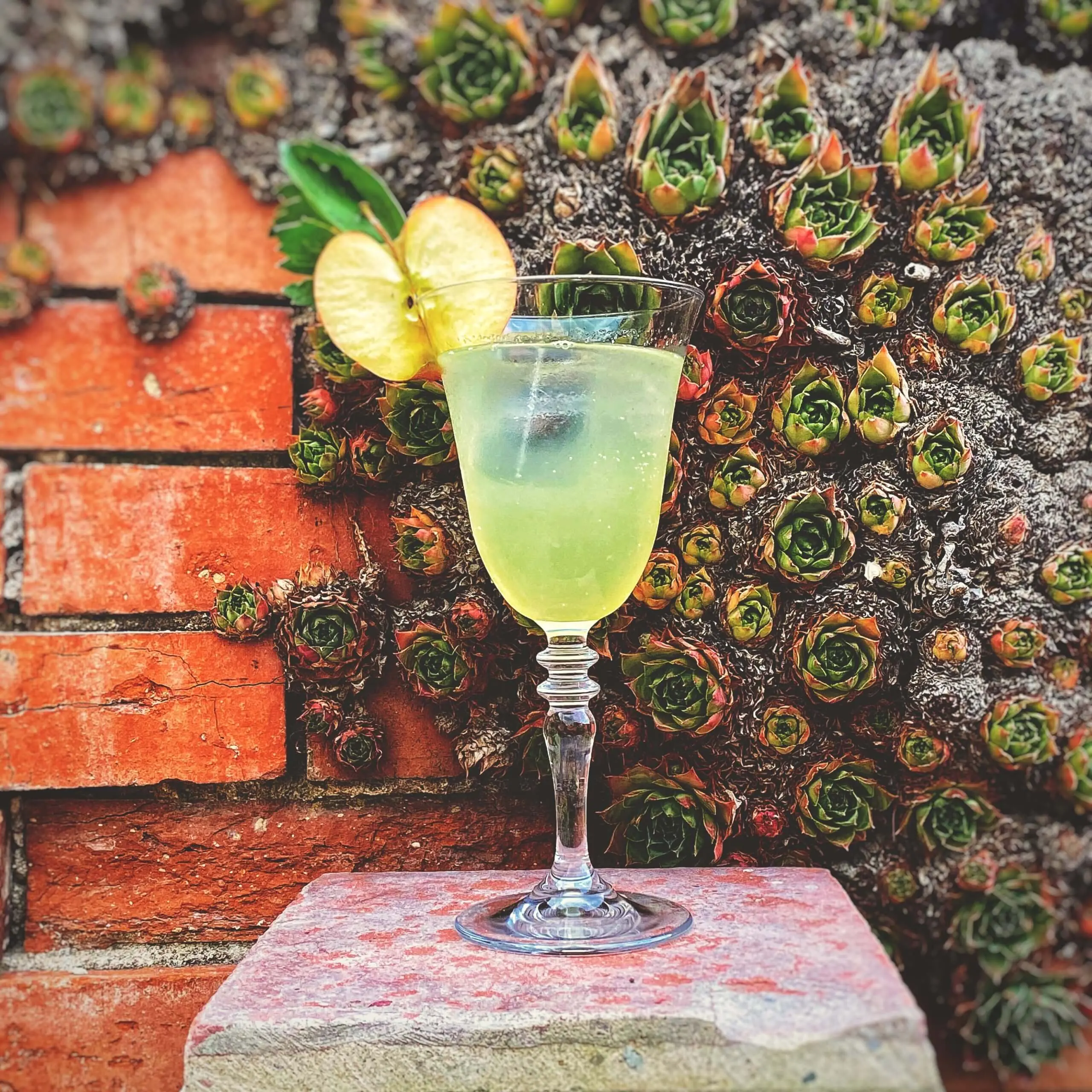 Coktail à base de produits Vert de Coeur